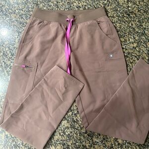 Figs Cargo Scrub Pants - Smokey taupe